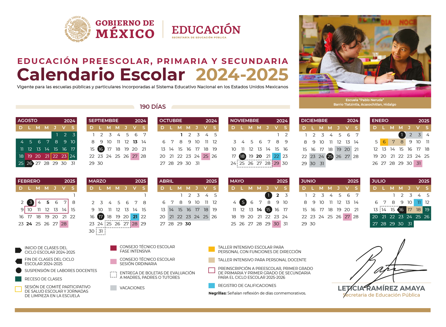 Calendario